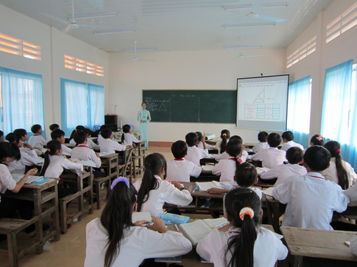 Ứng dụng công nghệ thông tin trong giảng dạy.