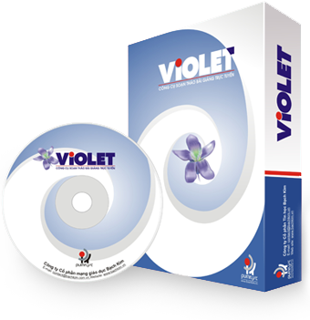 Phần mềm ViOLET 1.9.0.3 - giúp giáo viên tự soạn được các bài giảng điện tử sinh động hấp dẫn