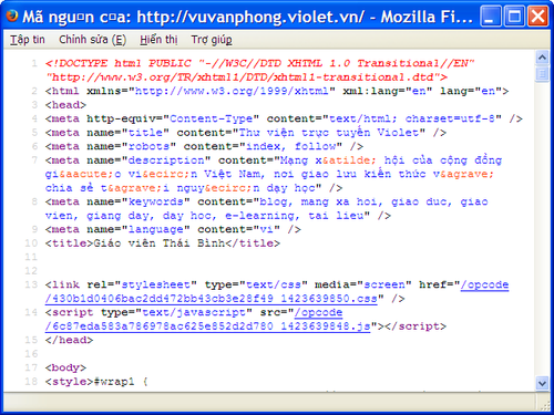 Cách lấy code trang web người khác về làm trang web của mình - Giáo ...