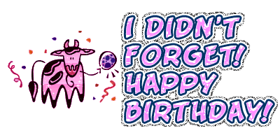 HÌNH ĐỘNG VỀ LỜI CHÚC MỪNG SINH NHẬT (animated birthday greetings on